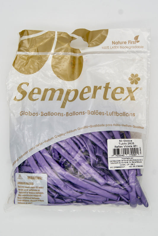 Reflex Violeta T260 (Bolsa 50pzs) Sempertex