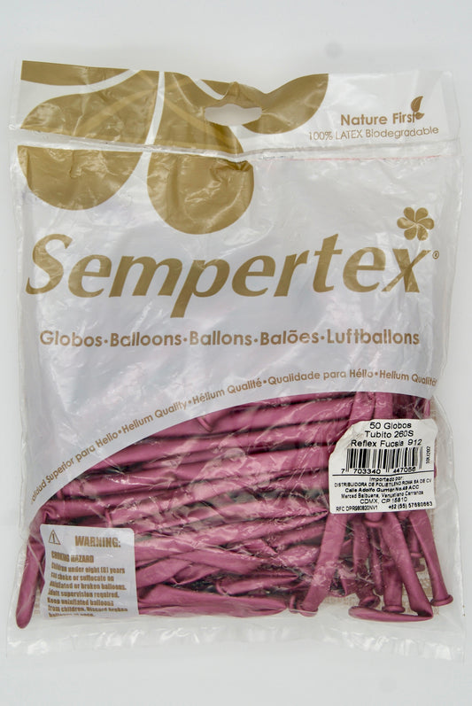 Reflex Fucsia T260 (Bolsa 50pzs) Sempertex