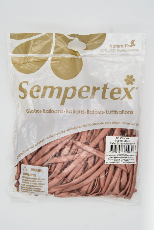 Reflex Dorado Rosa T260 (Bolsa 50pzs) Sempertex
