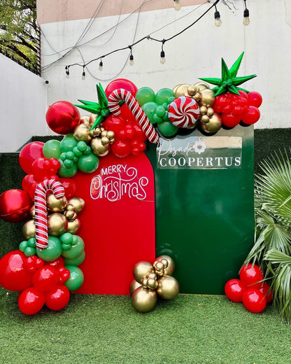 Set 2 Mamparas Navidad