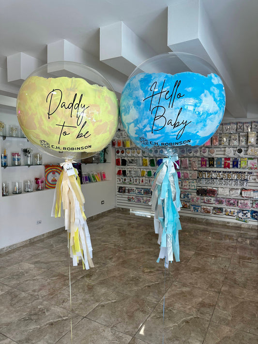 2 Globos Burbuja