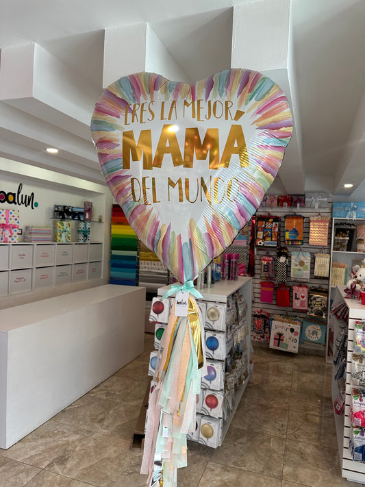 Corazón Jumbo "La Mejor Mamá"
