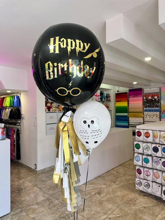 1 Orbz Jumbo Harry Potter + 2 Globos látex