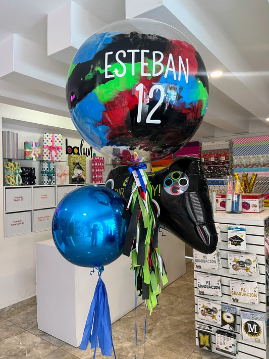 Globo Burbuja + 1 Orbz + 1 Control de Videojuegos