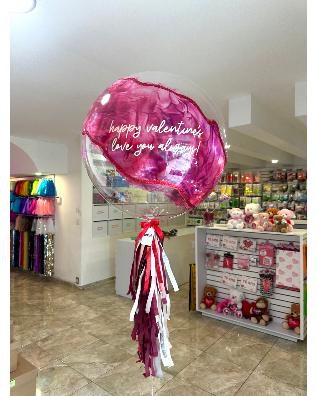 Globo Burbuja + Diamantina