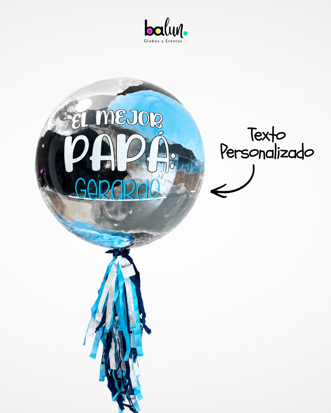 Globo Burbuja Día del Padre