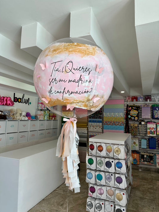 Globo Burbuja + Maripositas