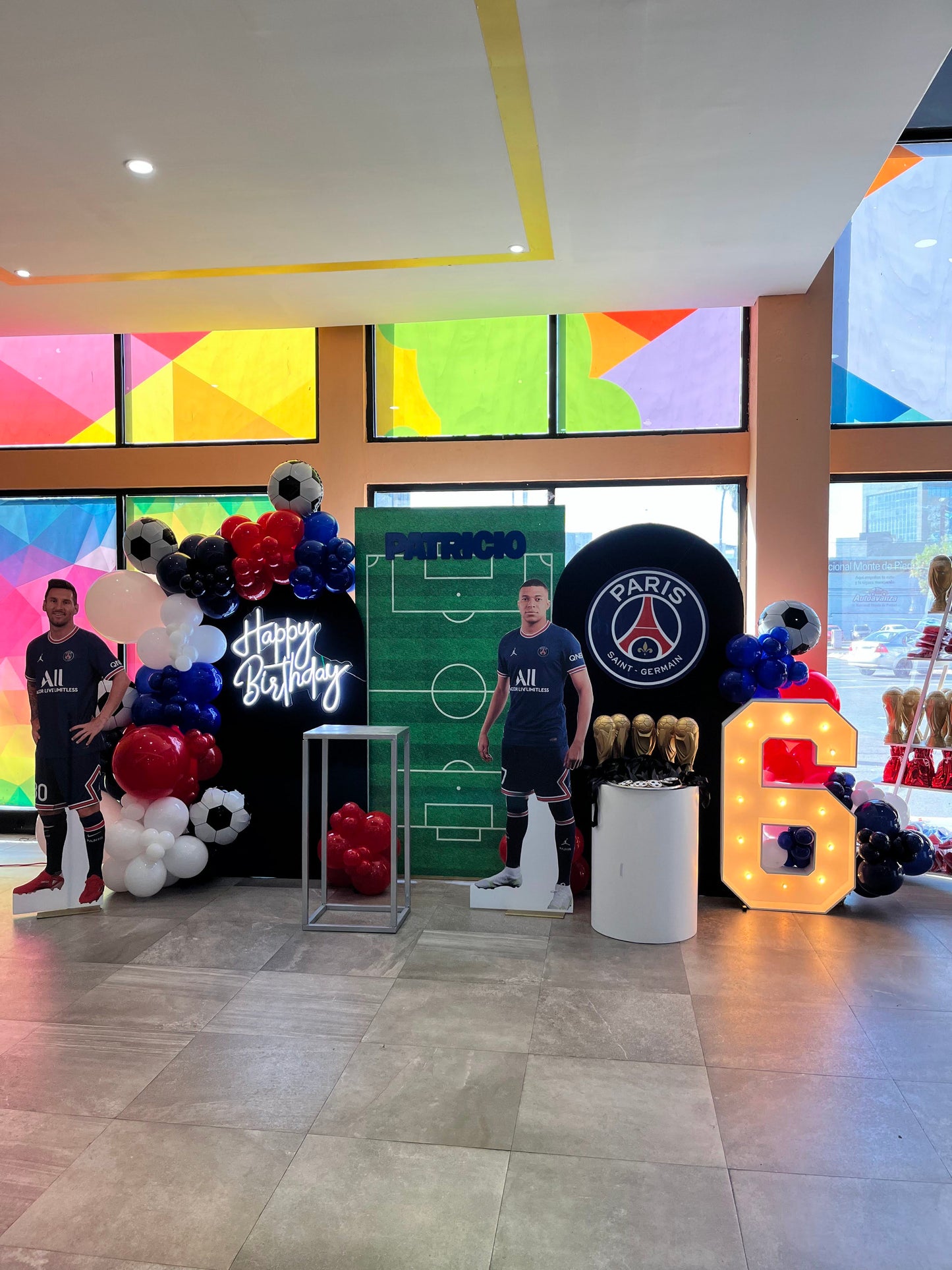 Decoración Futbol Soccer PARIS