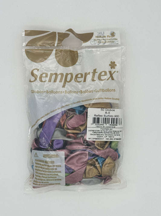 Reflex Surtido 5" (Bolsa 50pzs) Sempertex