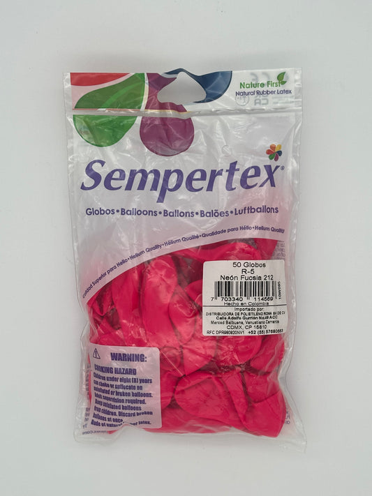 Neon Fucsia 5" (Bolsa 50pzs) Sempertex