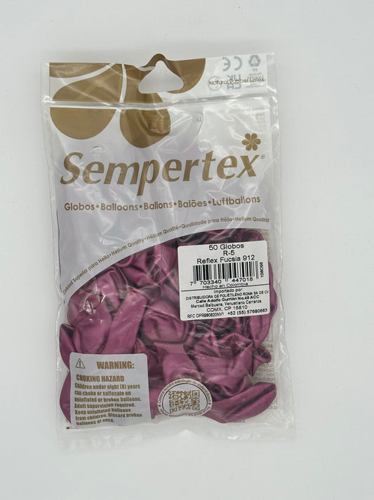 Reflex Fucsia 5" (Bolsa 50pzs) Sempertex