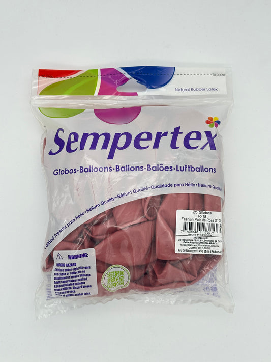 Fashion Palo de Rosa 18" (Bolsa 25pzs) Sempertex