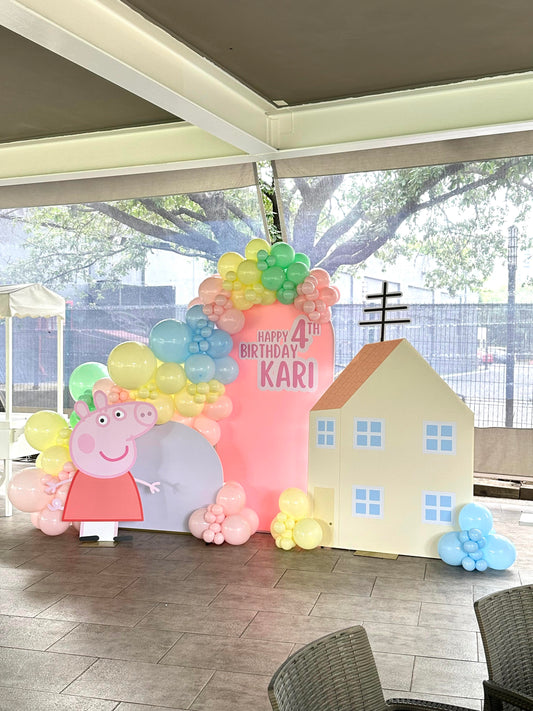 Set de 2 Mamparas Temática Peppa Pig