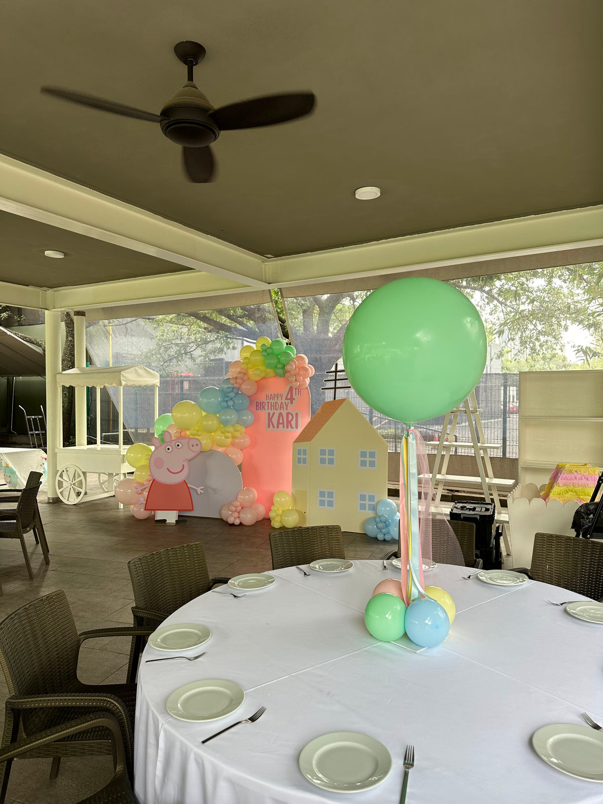 Centros De Mesa Con Globos Verdes Arreglos Con Globos – Arreglos