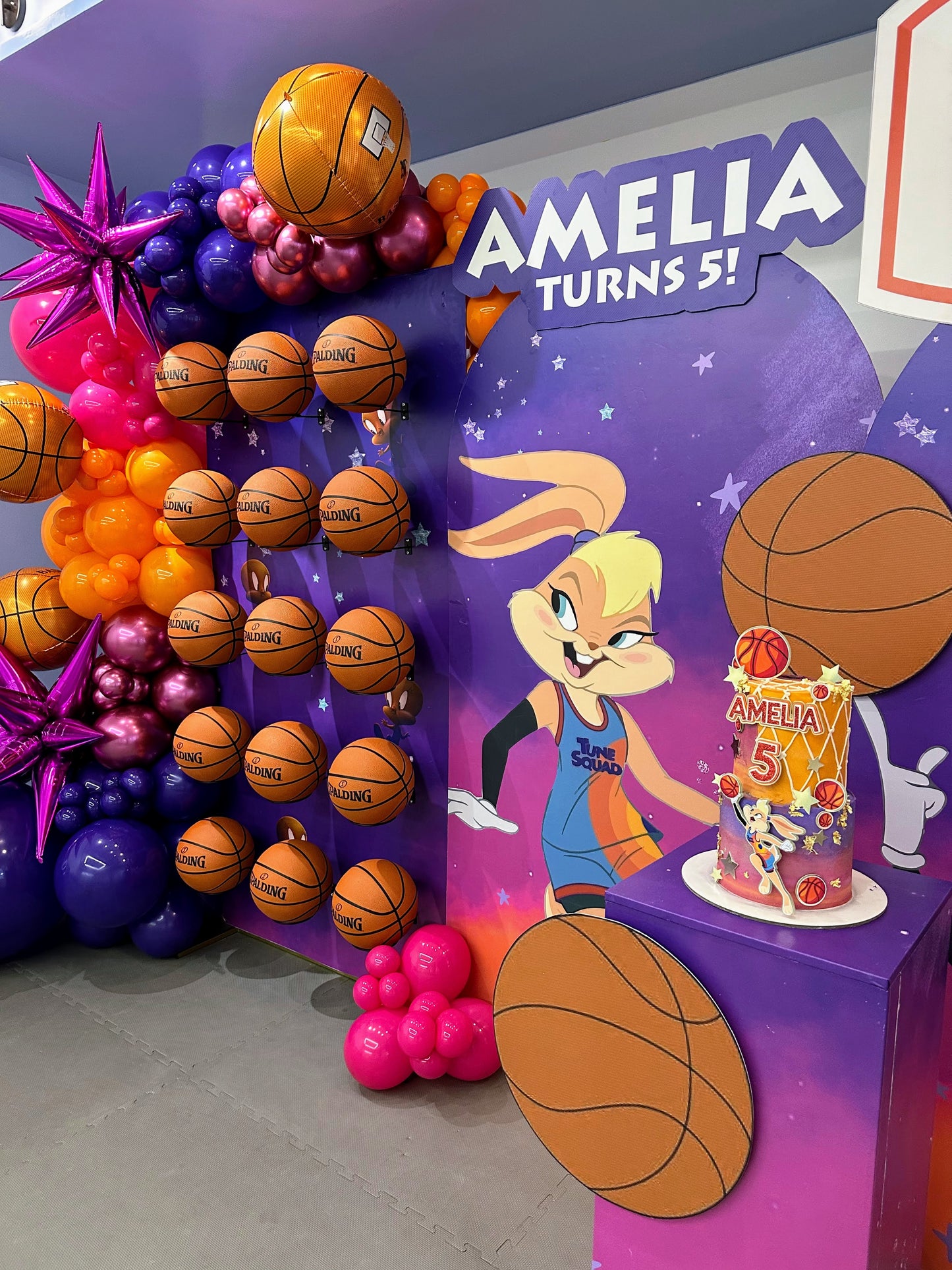 Decoración Space JAM! Looney Tunes