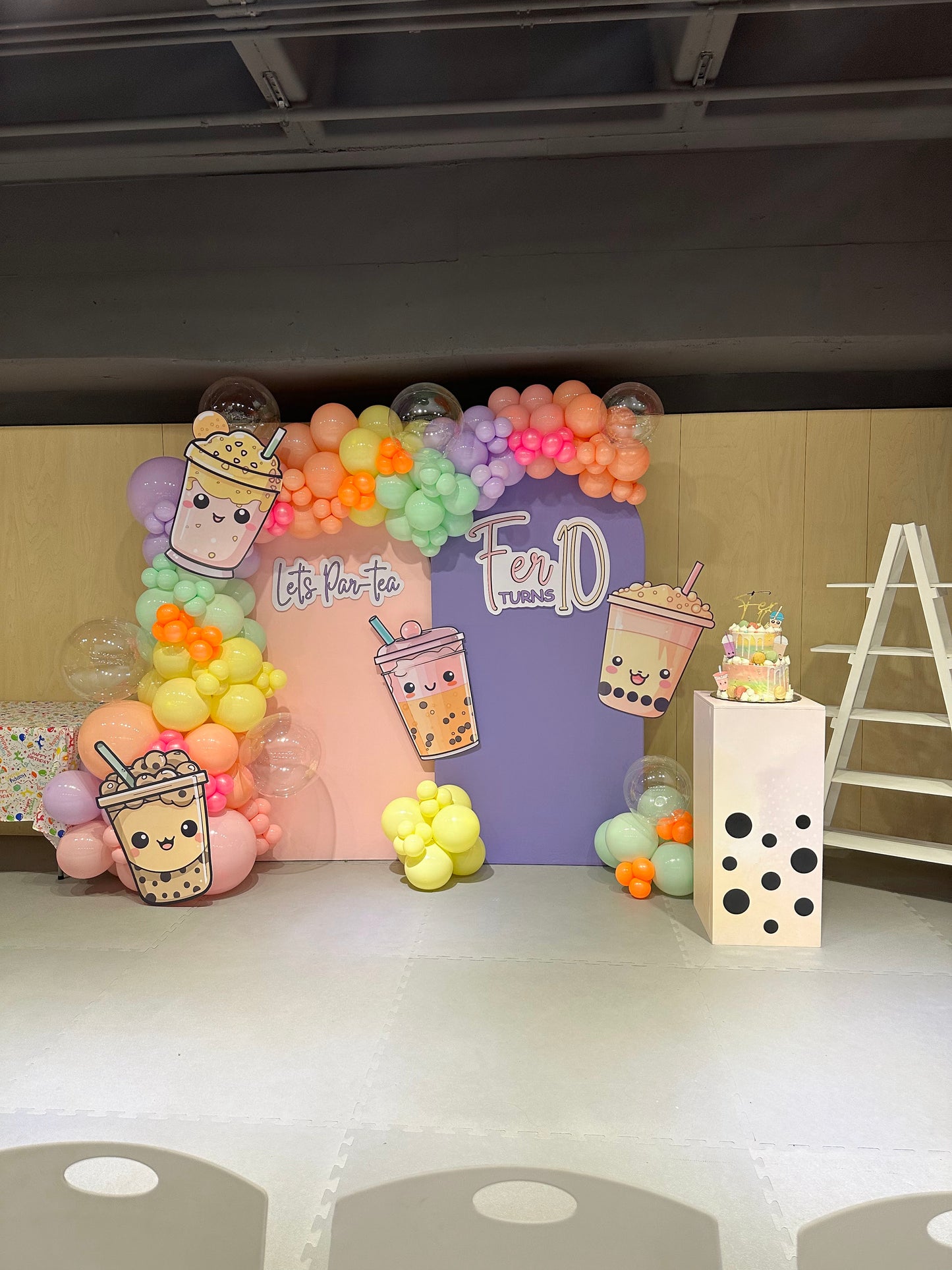 Set de 2 Mamparas  Kawaii (Buba bubble)