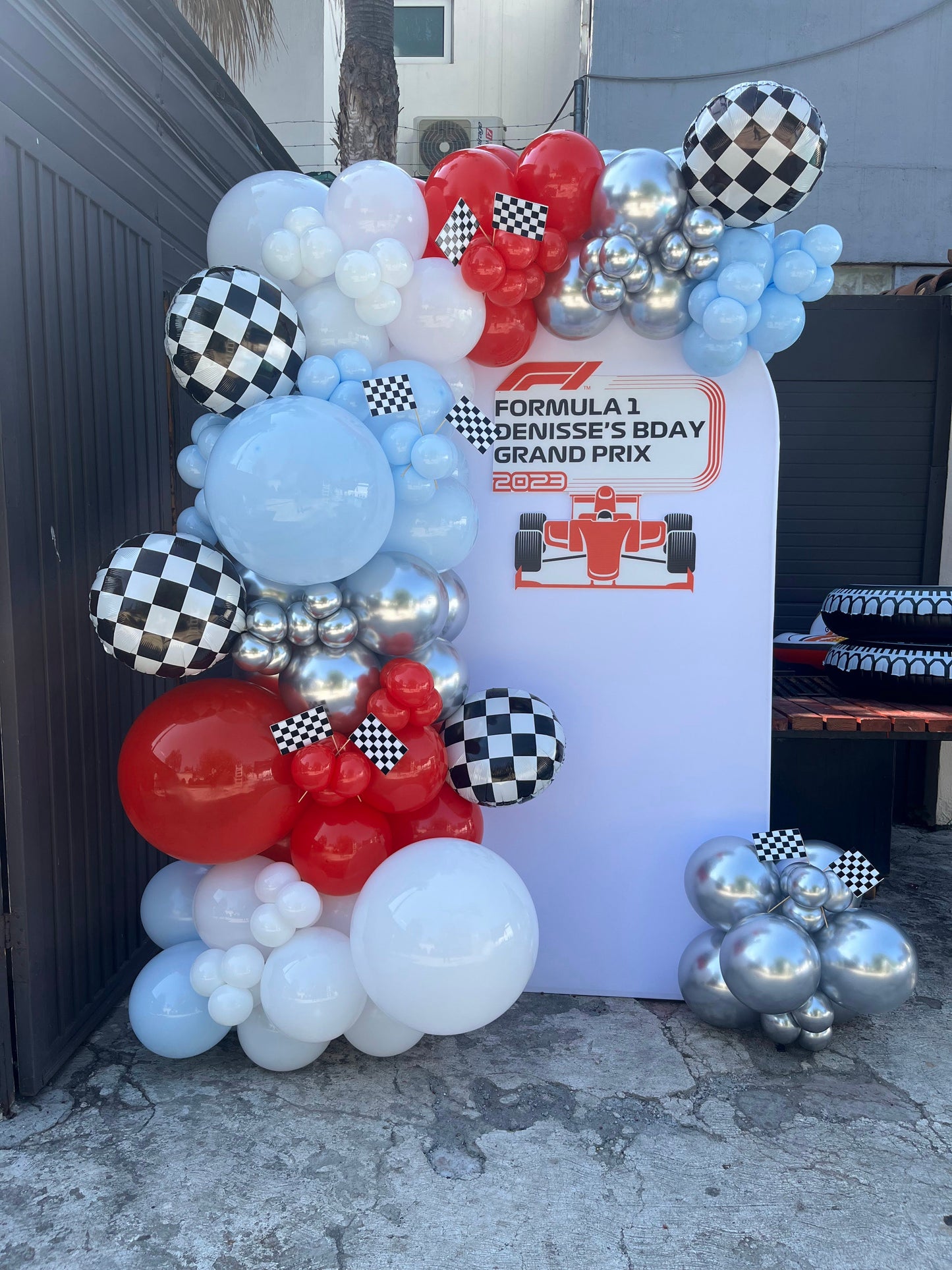 Mampara Temática Formula 1 / Carrera de Carros