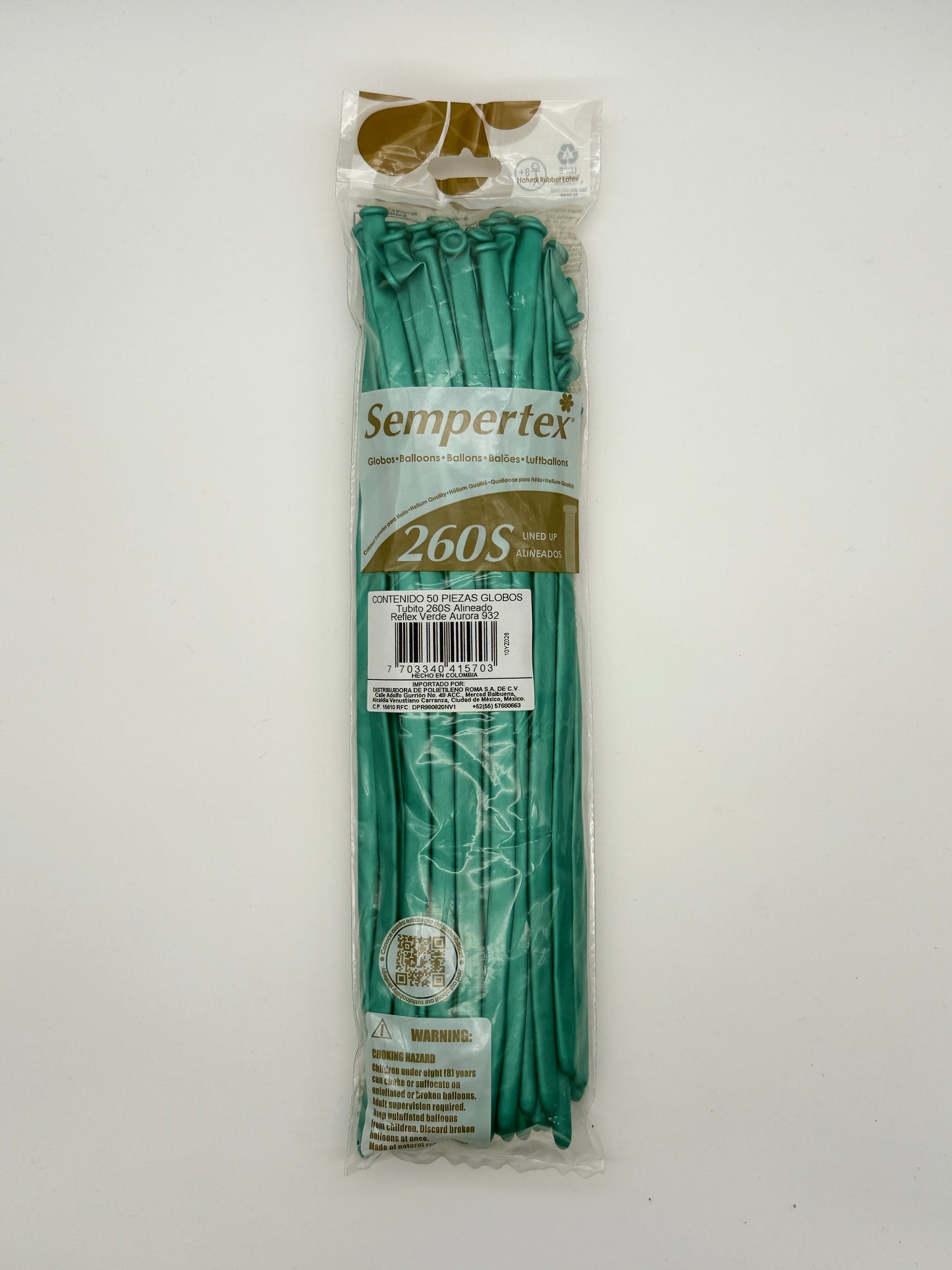 Reflex Verde Aurora T260 (Bolsa 50pzs) Sempertex