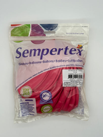 Fashion 24" Sempertex (Bolsa 10pzs)