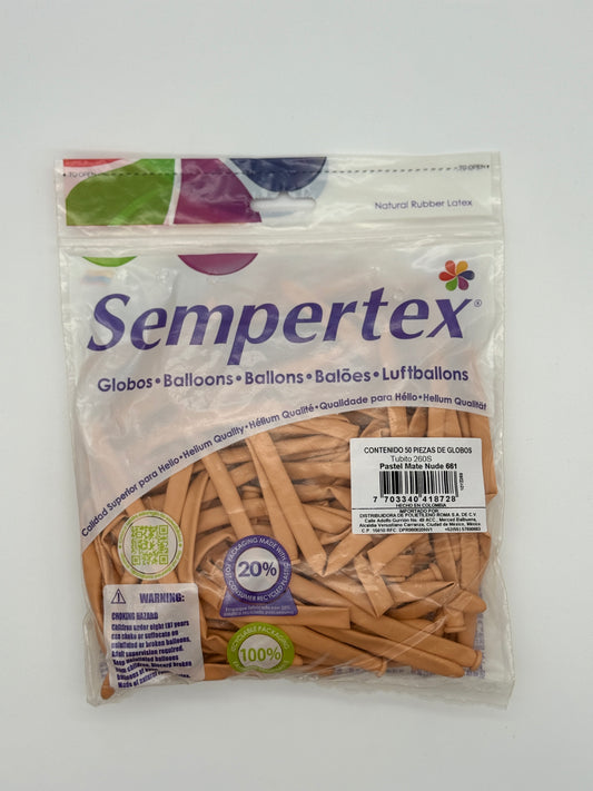 Pastel Mate Nude T260 (Bolsa 50pzs) Sempertex