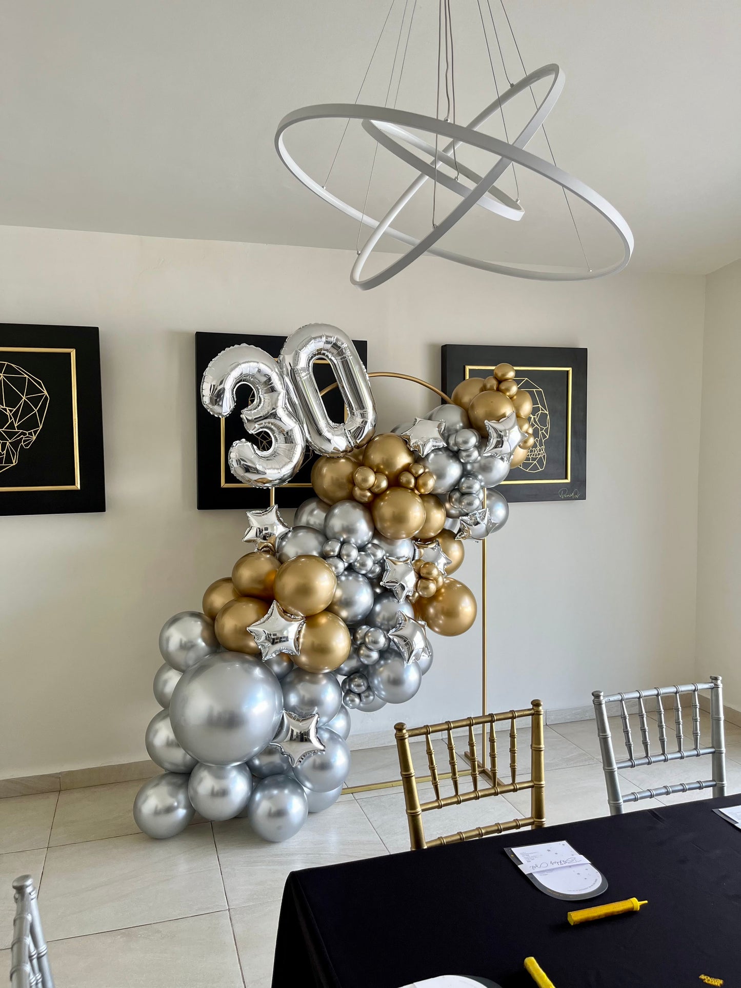 Arco 30 con globos