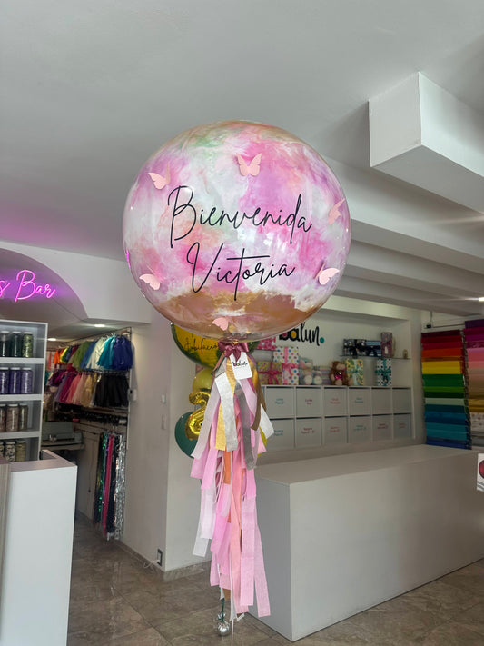 Globo Burbuja + Maripositas