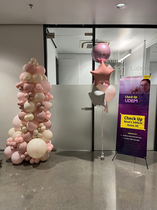 Columna de Globos + Ramillete