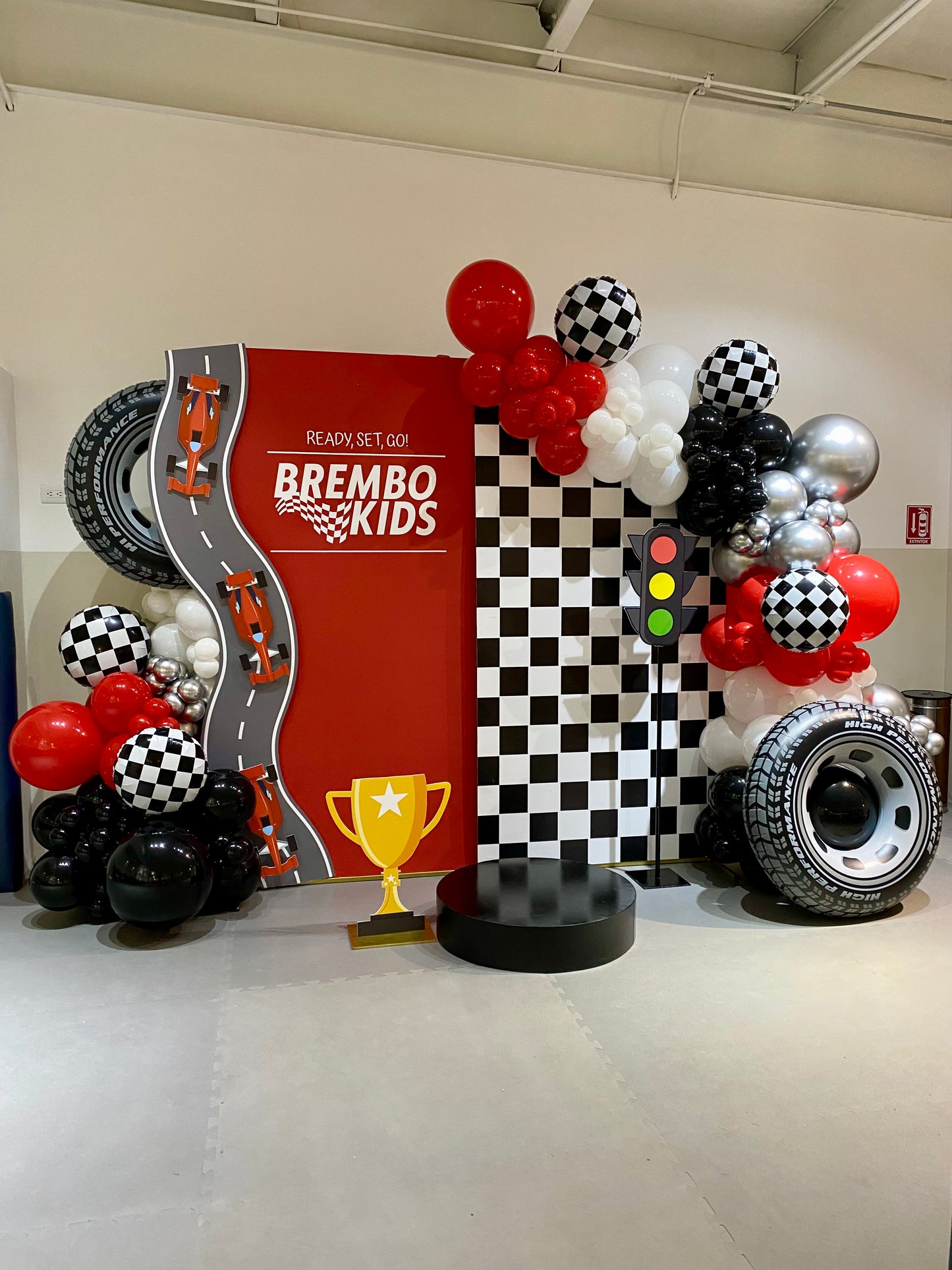 Decoración Kids Day Temática Carros