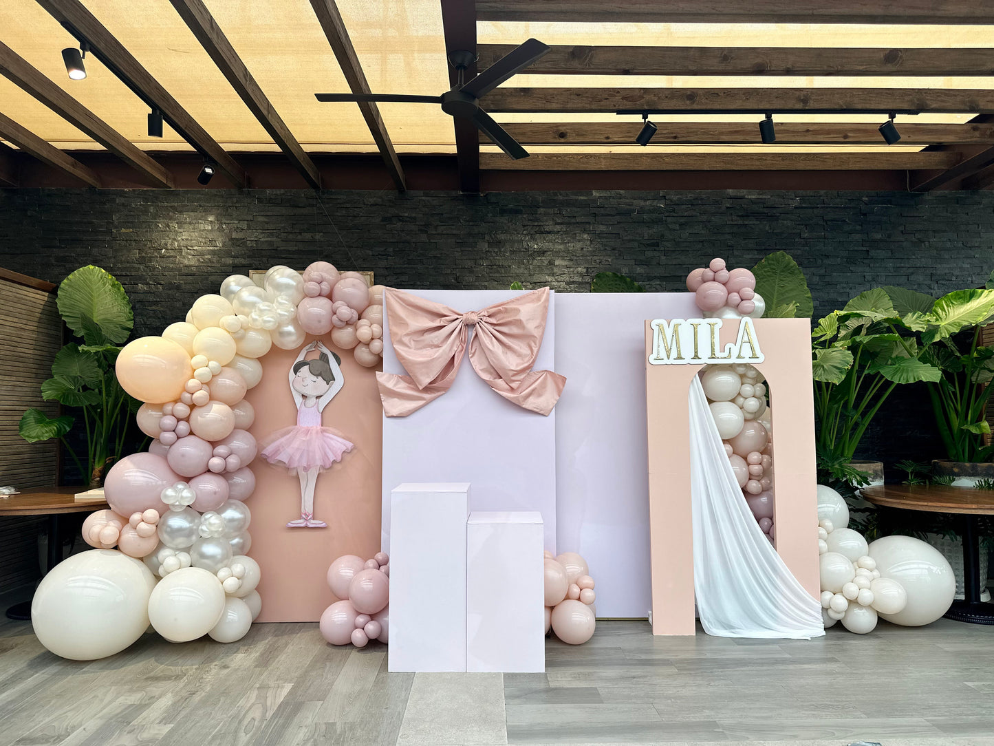 Decoración Baby Temática Bailarina Ballet