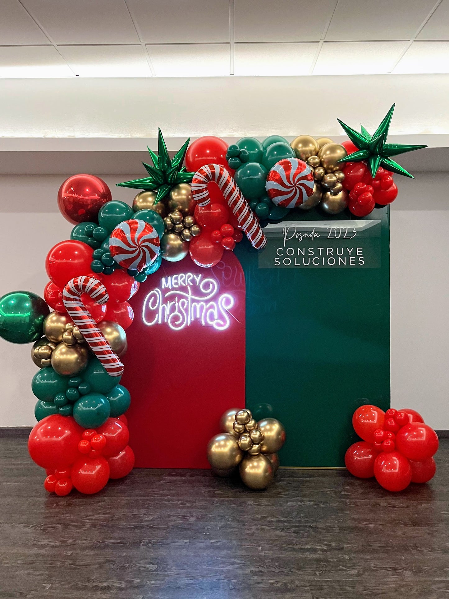 Set 2 Mamparas Navidad