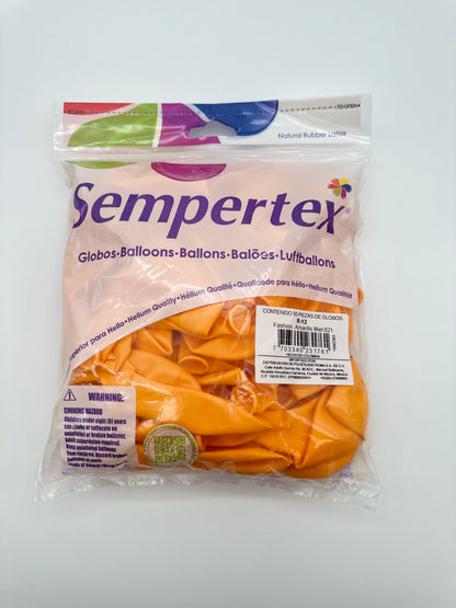 Fashion Amarillo Miel 12" (Bolsa 50pzs) Sempertex