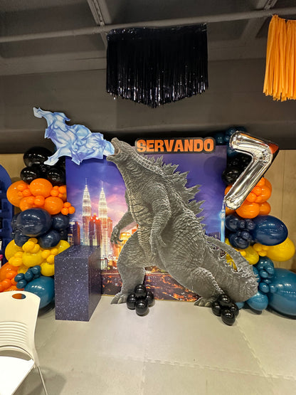 Decoración Godzilla