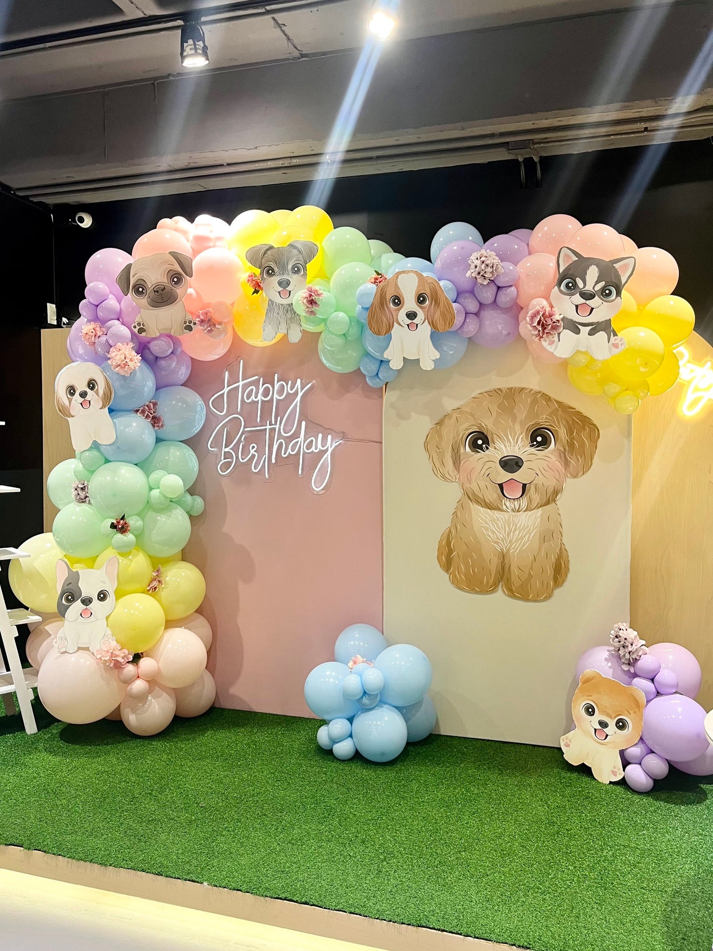 Set de 2 Mamparas Temática Perritos