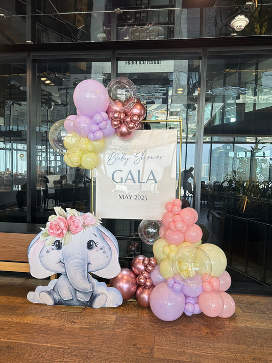 Cuadro Bienvenida Baby Shower