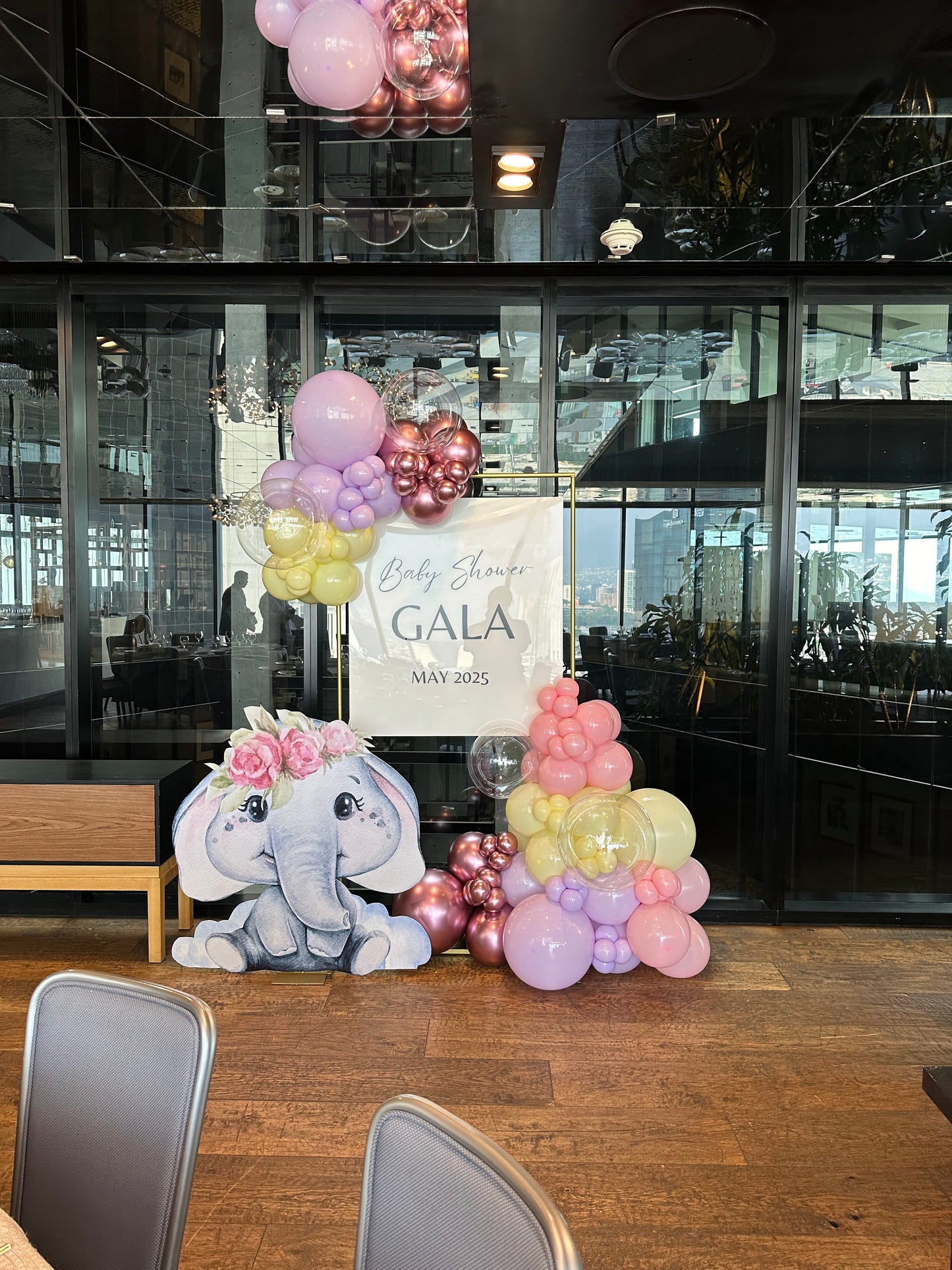 Cuadro Bienvenida Baby Shower