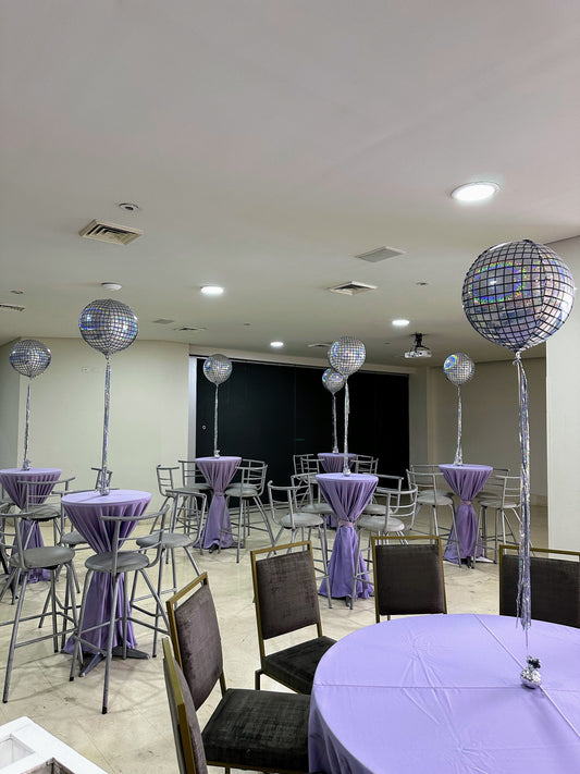 Orbz Disco Centro de Mesa