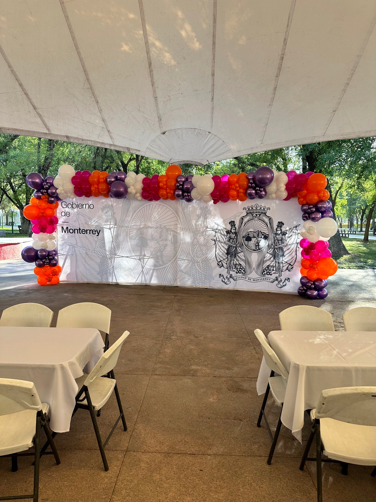 9 mts de Guirnalda de Globos Empresarial