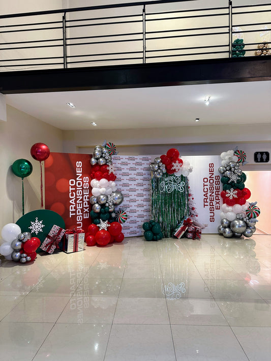 Set 5 Mamparas Navideño