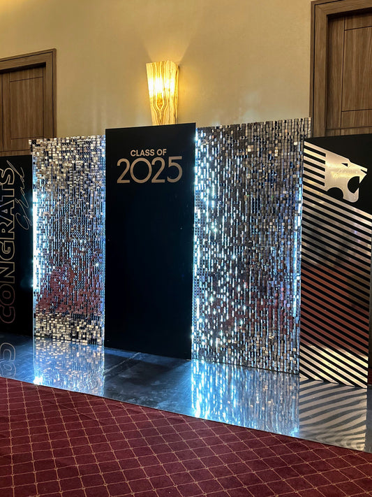 Mamparas Personalizadas con Iluminación + Shimmer