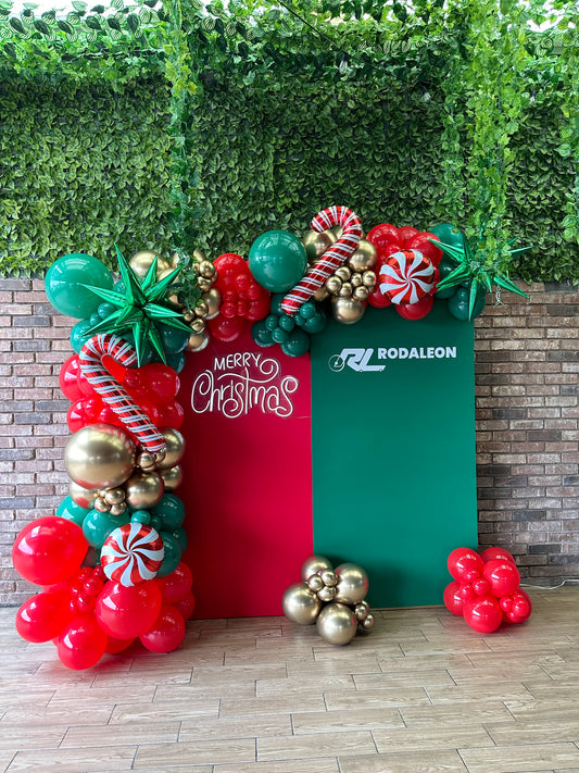 Set 2 Mamparas Navidad