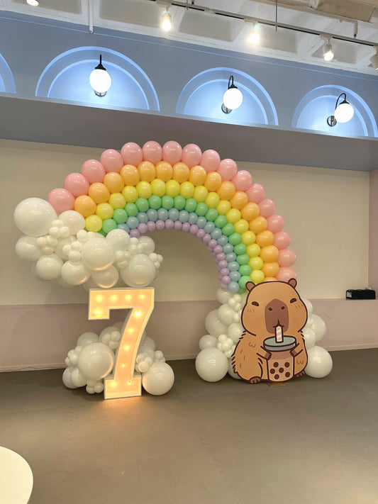 Rainbow Jumbo + Capibara y Número
