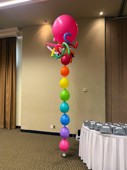 1 Globo Jumbo con Helio + Tira de Globos