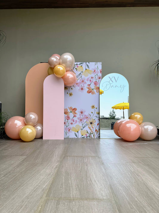Mamparas Personalizadas + Espejo Selfie