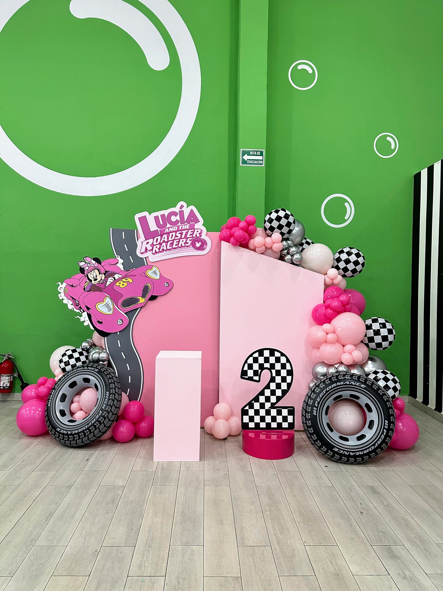 Decoración Minnie and the Roadster Racers
