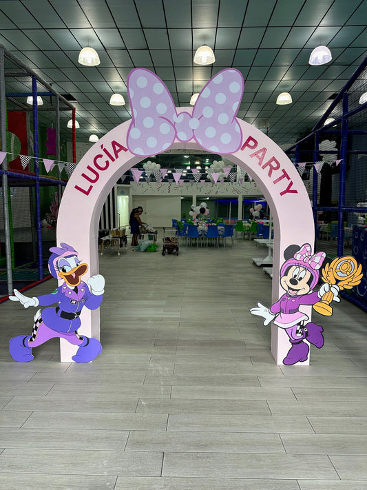 Arco 3D Entrada Minnie