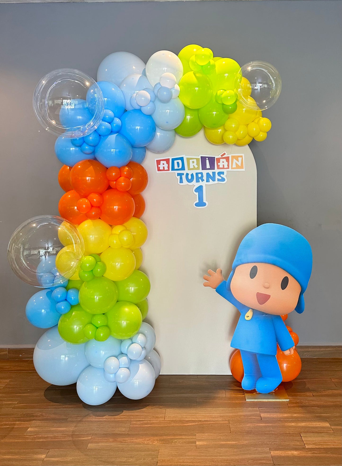 Mampara con Personaje Pocoyo