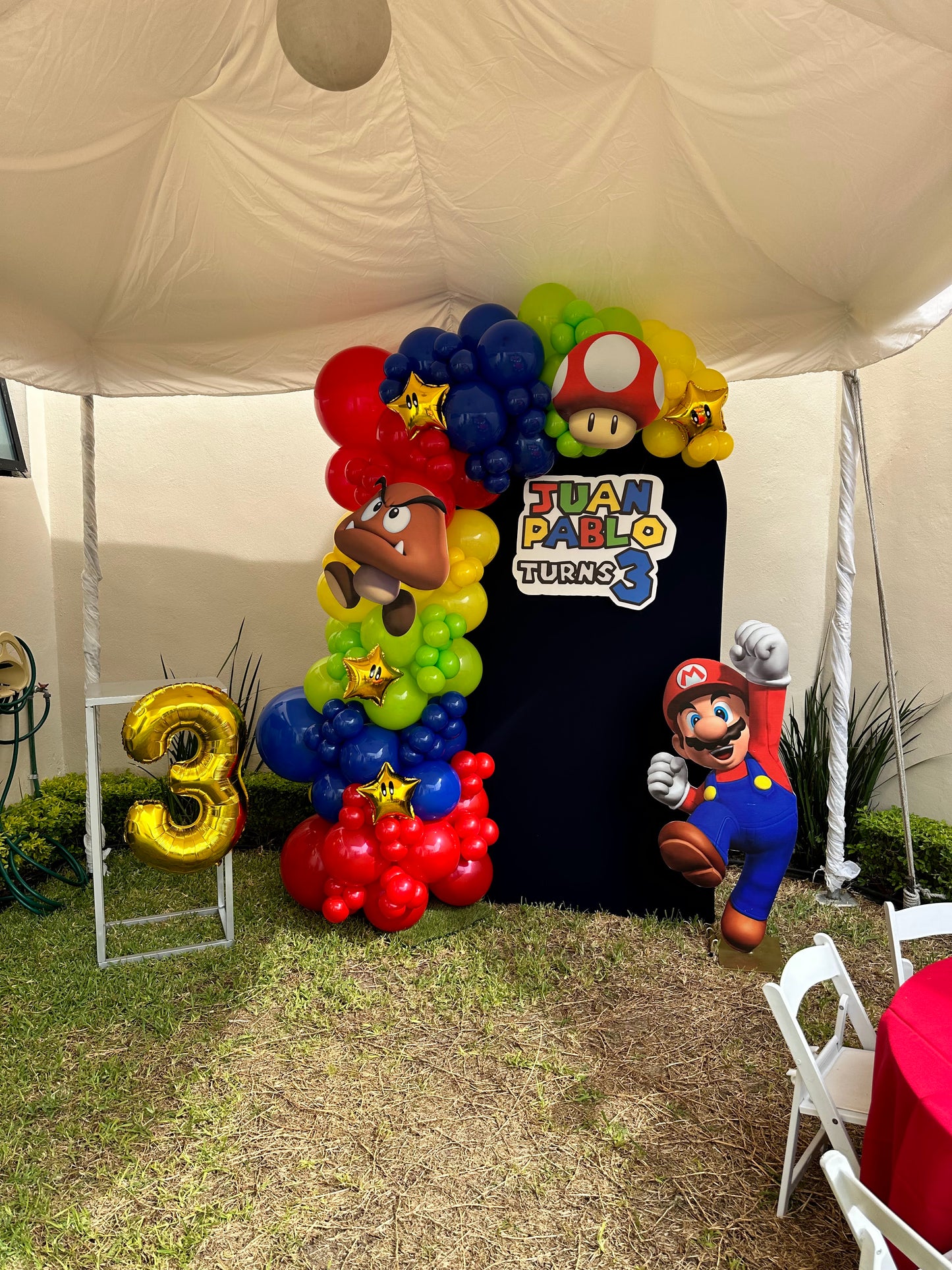 Mampara Temática Mario Bros
