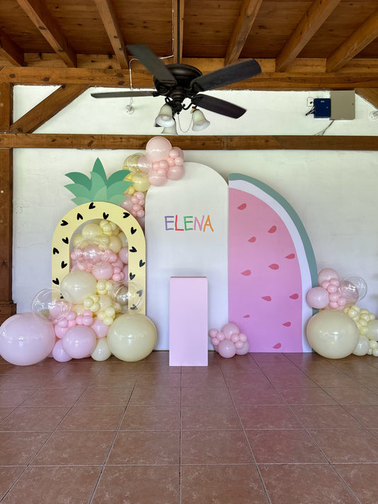 Decoración Tropical/ Frutas