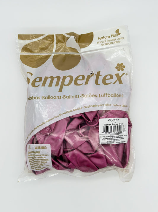 Reflex Fucsia 18" (Bolsa 25pzs) Sempertex