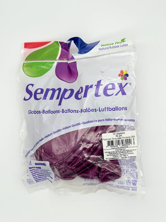 Fashion Orquidea Morada 24" (Bolsa 10pzs) Sempertex
